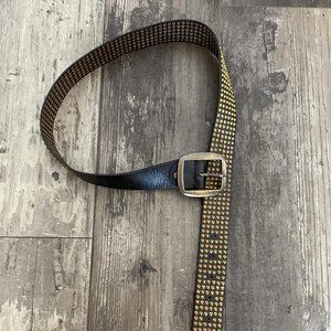 Studded Leather Belt, Like new